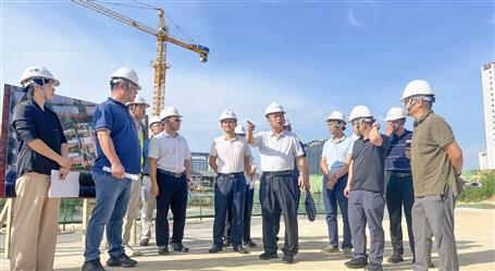 黃瑜到桂鴻分公司項(xiàng)目開(kāi)展專(zhuān)項(xiàng)調(diào)研